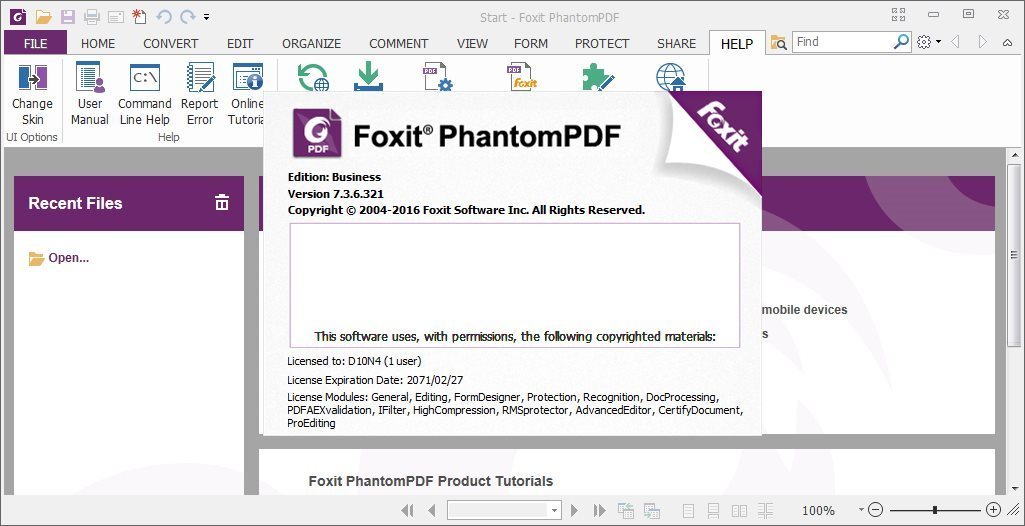 foxit pdf editor with serial key